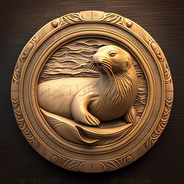 3D model st seal (STL)